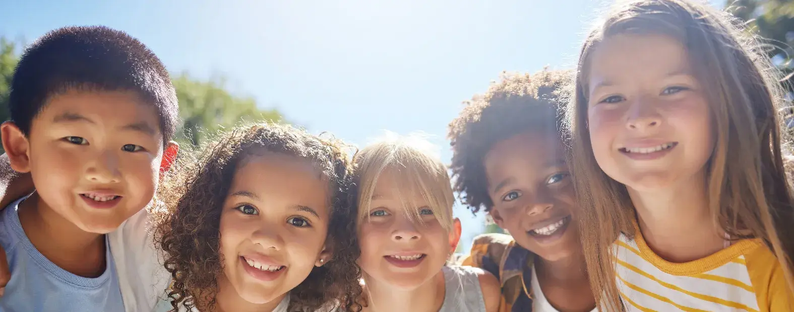 Enfants sous la protection de La Fondation des Orphelins
